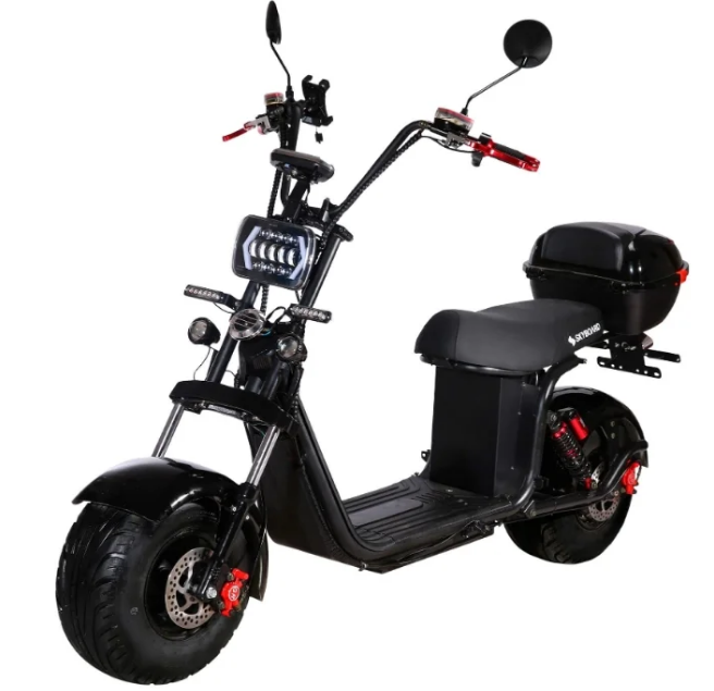 Электроскутер Citycoco SkyBoard BR20-2WD (полный привод 2×2000W) Электроскутер Citycoco SkyBoard BR20-2WD (полный привод 2×2000W)