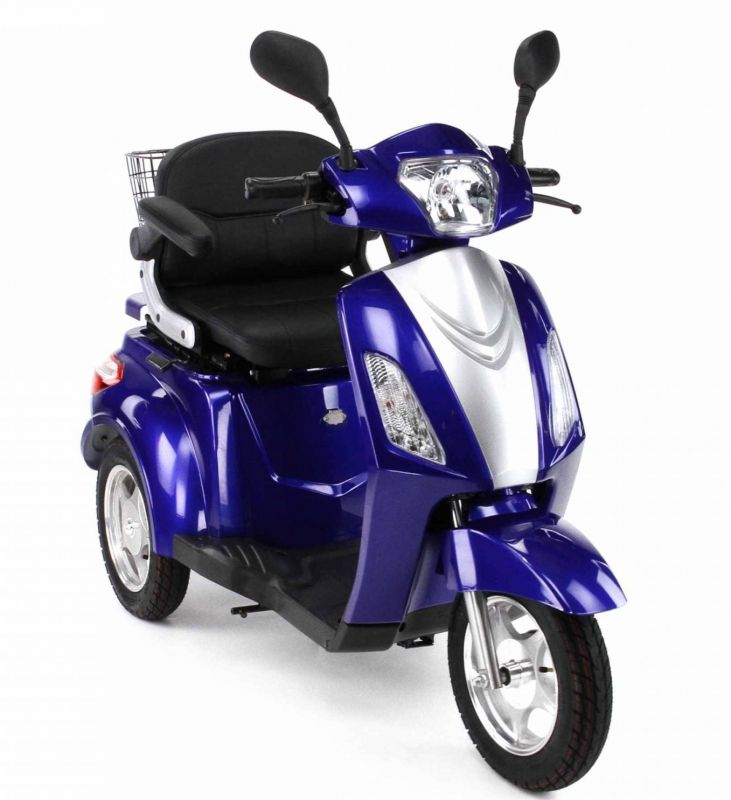 Электроскутер Volteco Trike 1000W Blue синий Электроскутер Volteco Trike 1000W Blue синий