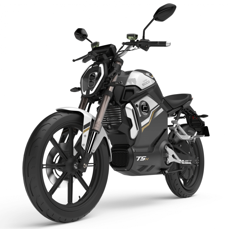 Электробайк WHITE SIBERIA SUPER SOCO TSX Электробайк WHITE SIBERIA SUPER SOCO TSX