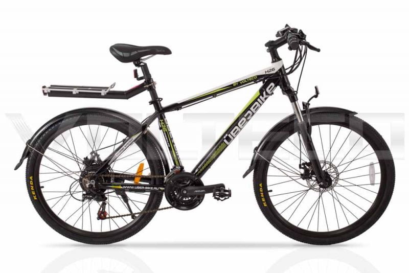 Электровелосипед Volteco UBERBIKE H-S26 48V 350W Велогибрид Убербайк Х26 48В 350Вт черный Электровелосипед Volteco UBERBIKE H-S26 48V 350W Велогибрид Убербайк Х26 48В 350Вт черный