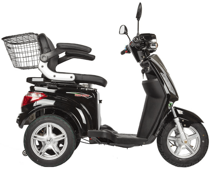 Электроскутер Volteco TRIKE 1000W Black черный 2021 Электроскутер Volteco TRIKE 1000W Black черный 2021